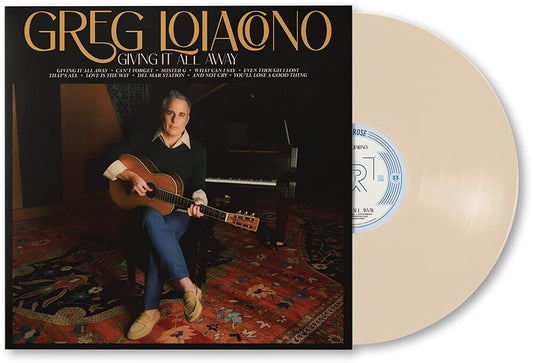 Greg Loiacono - Giving It All Away - White [Colored Vinyl] (Wht) Vinyl Record