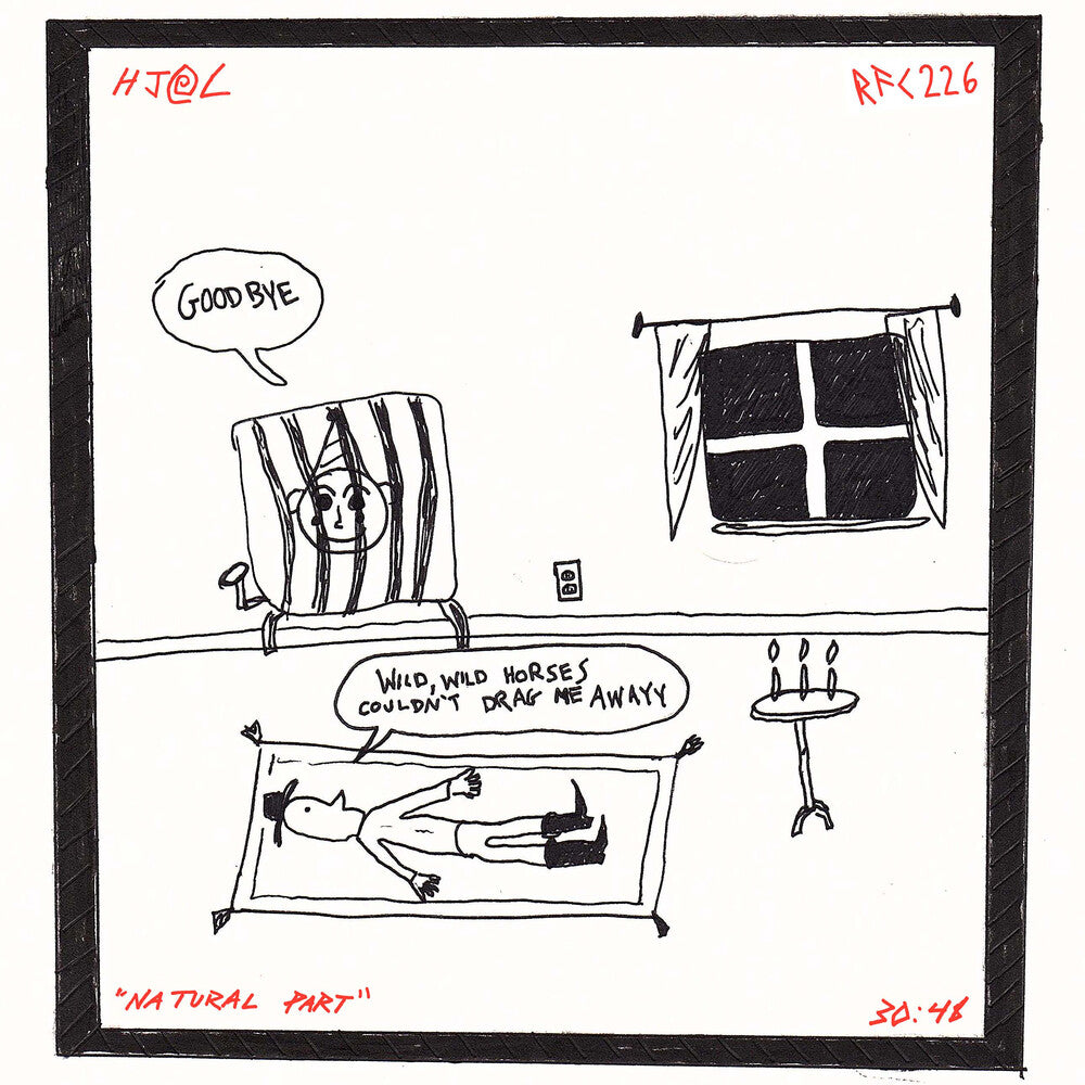 Horse Jumper Of Love - Natural Part [Transparent Red LP] Vinyl Record