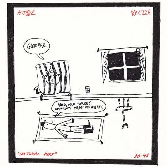 Horse Jumper Of Love - Natural Part [Transparent Red LP] Vinyl Record