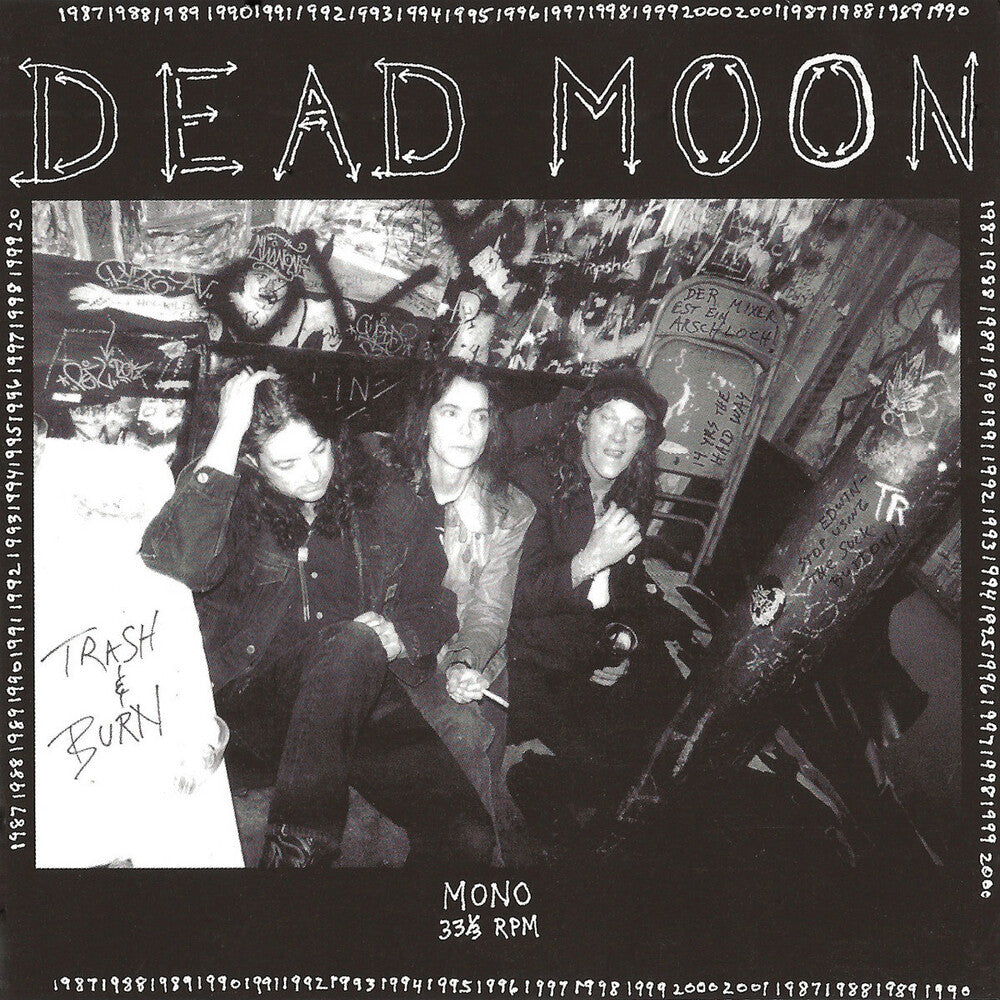 Dead Moon - Trash & Burn [LP] Vinyl Record