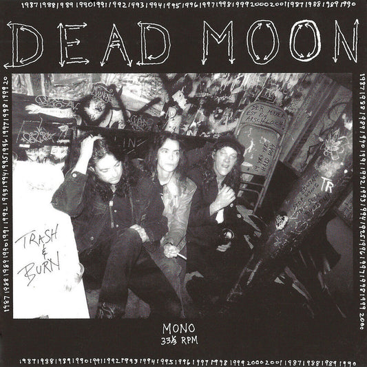 Dead Moon - Trash & Burn [LP] Vinyl Record
