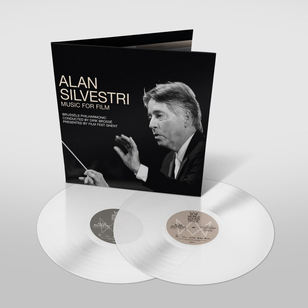 Alan Silvestri - Music For Film: Film Fest Gent & Brussels Philharmonic - Gatefold White Vinyl [LP] Vinyl Record