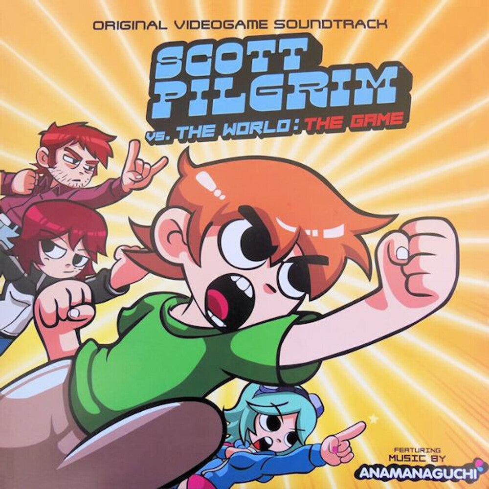 Anamanaguchi - Scott Pilgrim Vs. The World: The Game (Original Videogame Soundtrack) [Translucent Orange LP] Vinyl Record
