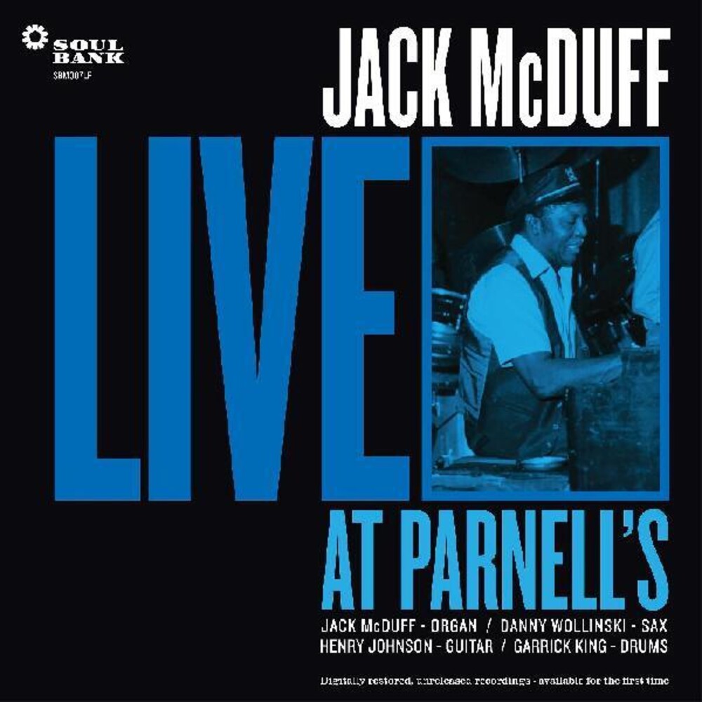 Jack Mcduff - Live at Parnell's [LP] Vinyl Record