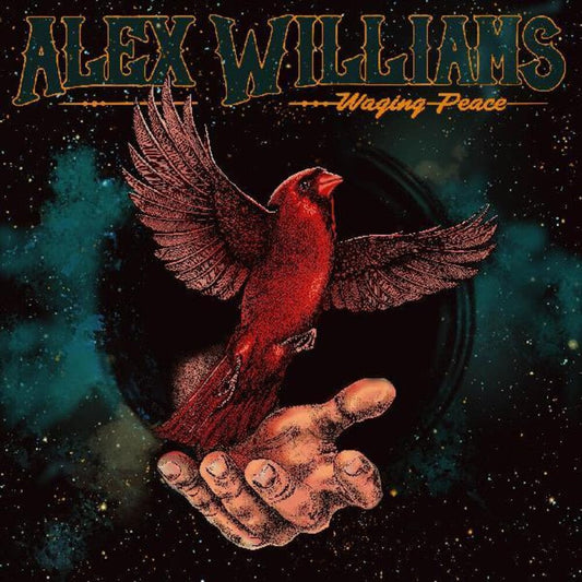 Alex Williams - Waging Peace [Limited Edition Red LP] Vinyl Record