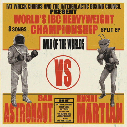 Bad Astronaut / Armchair Martian - War Of The Worlds (Uk) [LP] Vinyl Record