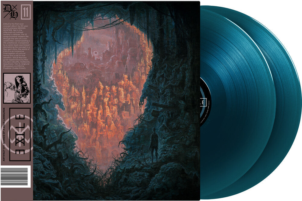 Demon Hunter - Exile - Cavern Blue [LP] Vinyl Record