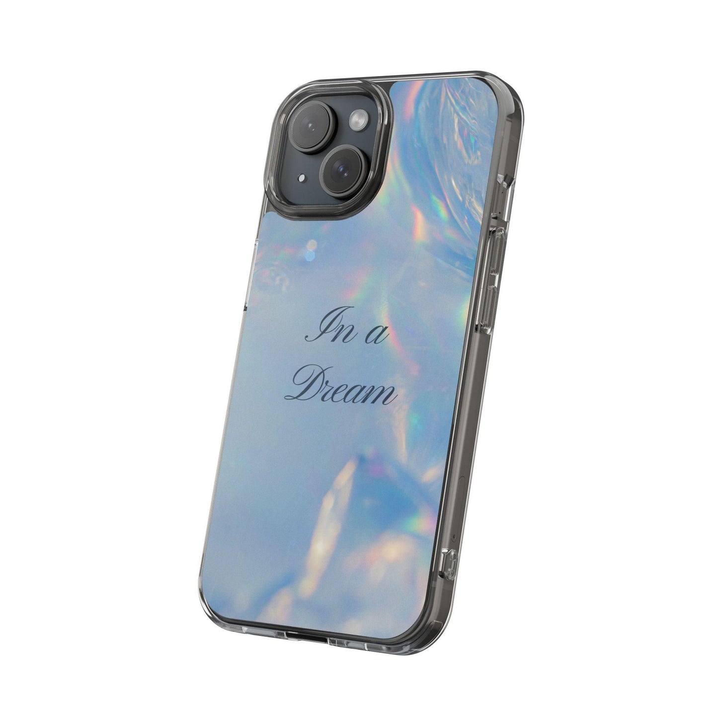In a Dream Shinny Blue Clear Cases