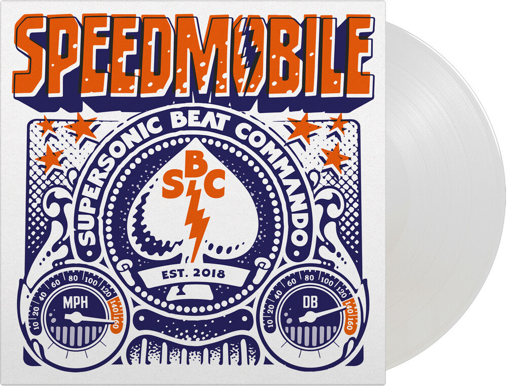 Speedmobile - Supersonic Beat Commando - Limited 180-Gram Crystal Clear Vinyl [LP] Vinyl Record
