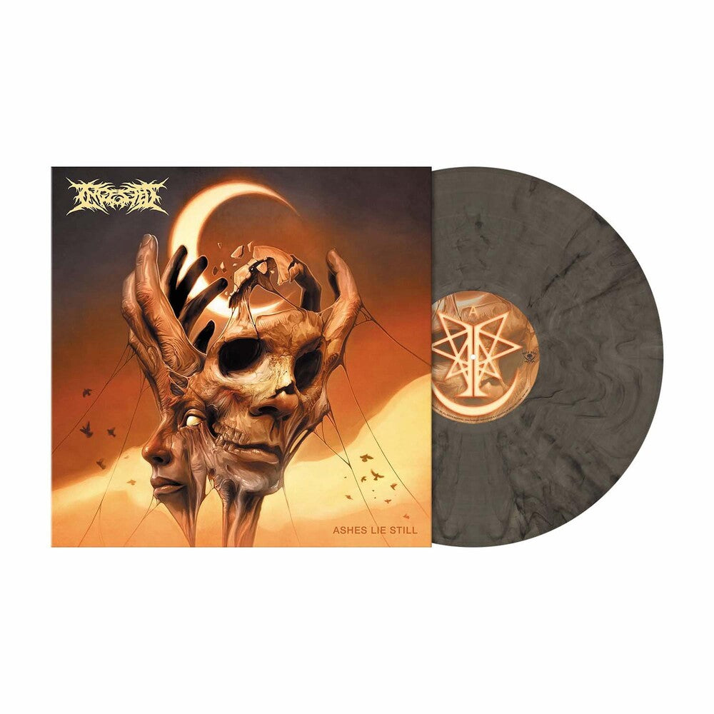 Ingested - Ashes Lie Still [Clear w/Black Smoke LP] Vinyl Record