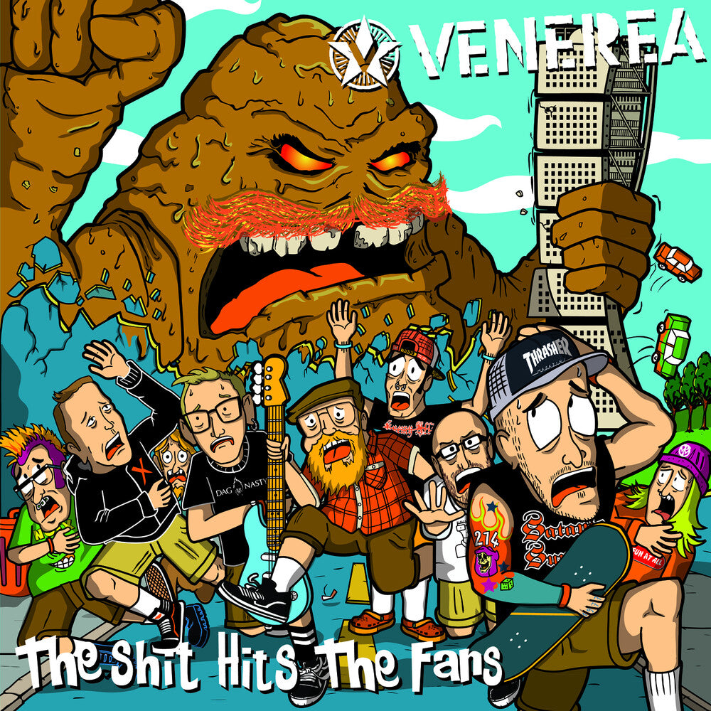 VENEREA - The Shit Hits The Fans [LP] Vinyl Record