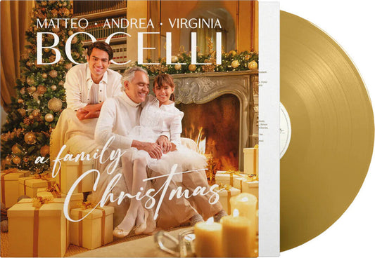 Andrea Bocelli - Family Christmas [Colored Vinyl] (Gol) [Limited Edition] Vinyl Record