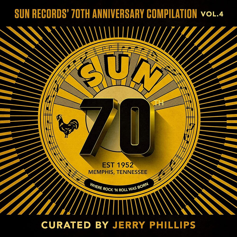 Sun Records 70th Anniversary Compilation 4 / Var - Sun Records 70th Anniversary Compilation 4 / Var [LP] Vinyl Record