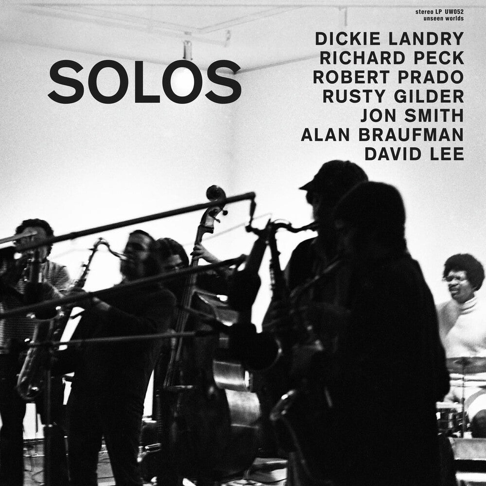 Dickie Landry - Solos (Uk) [LP] Vinyl Record