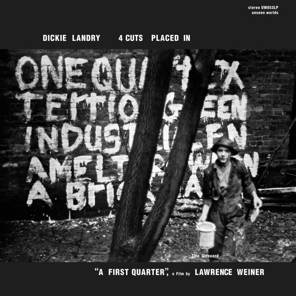 Dickie Landry - 4 Cuts Placed In A First Quarter (Uk) [LP] Vinyl Record