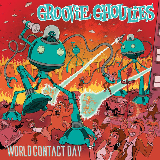 Groovie Ghoulies - World Contact Day [LP] Vinyl Record