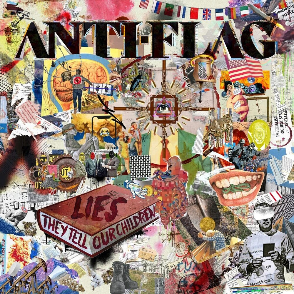 Anti-Flag - Lies They Tell Our Children [White LP] Vinyl Record
