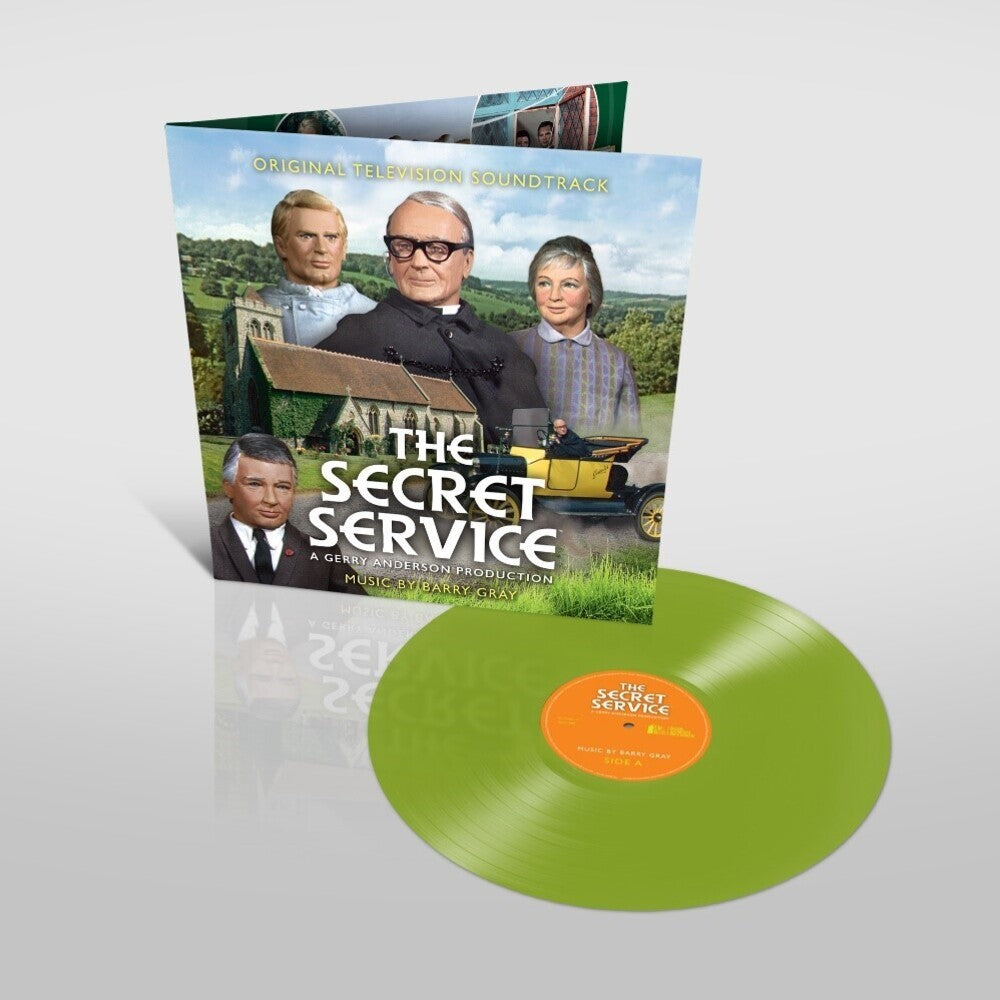 Gerry Anderson's Secret Service / O.S.T. - Gerry Anderson's Secret Service (Original Soundtrack) - Gatefold Green Vinyl [LP] Vinyl Record