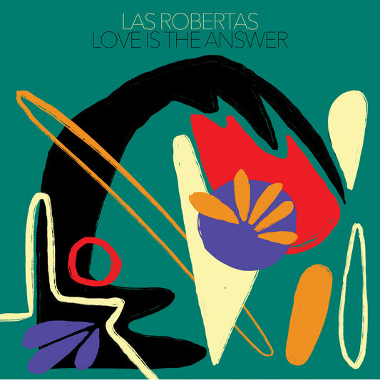 Las Robertas - Love Is The Answer - Red [Colored Vinyl] (Red) Vinyl Record
