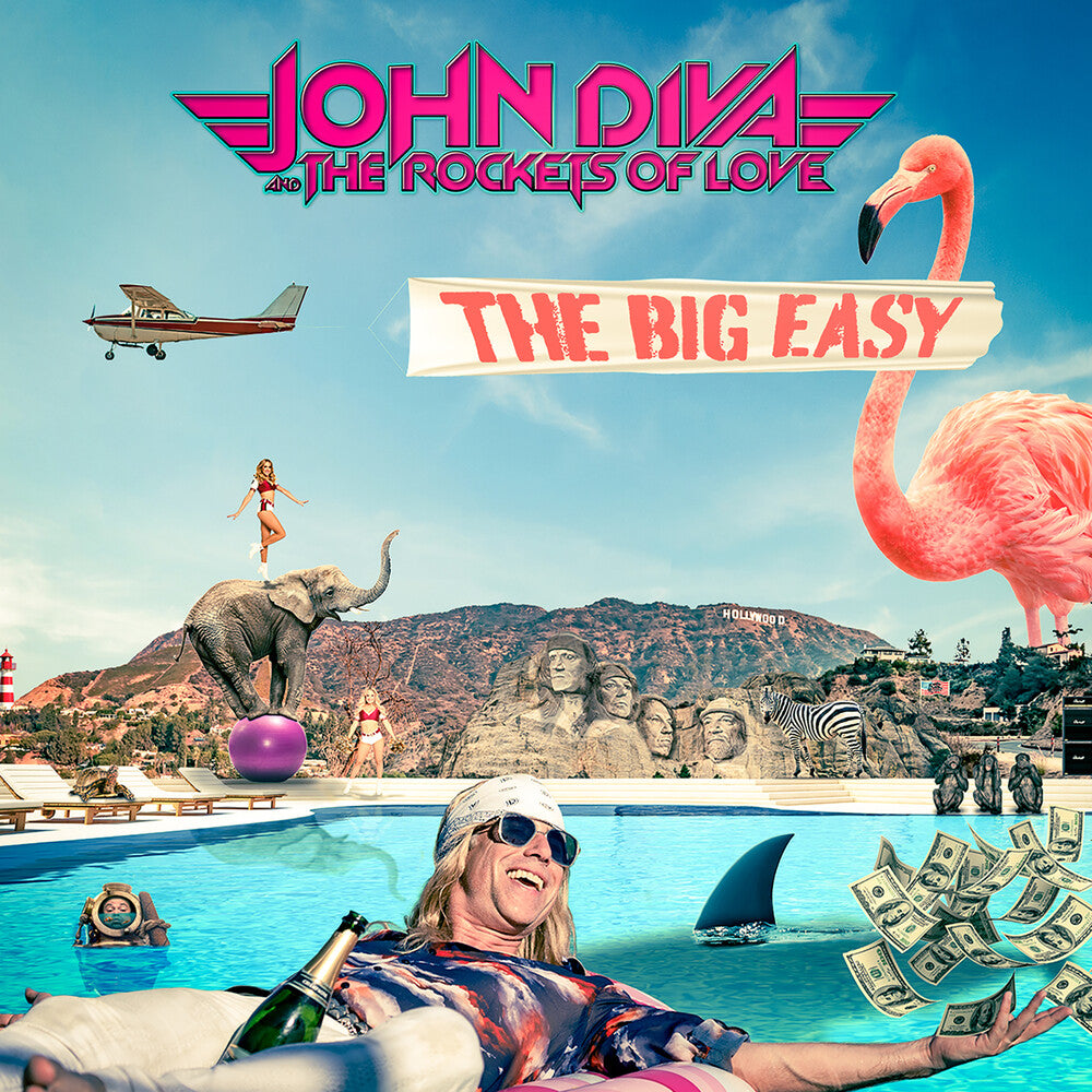 John Diva & The Rockets Of Love - The Big Easy [LP] Vinyl Record
