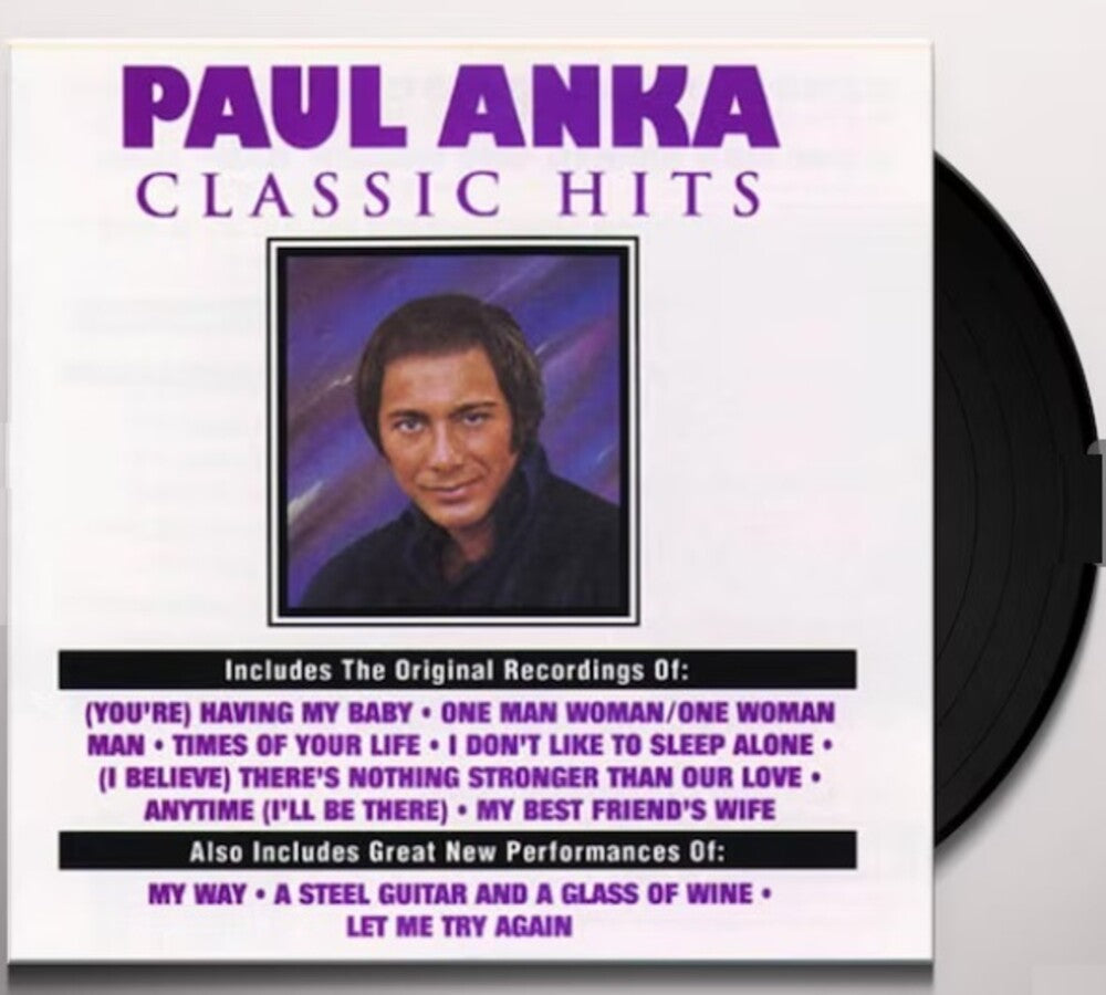 Paul Anka - Classic Hits [LP] Vinyl Record