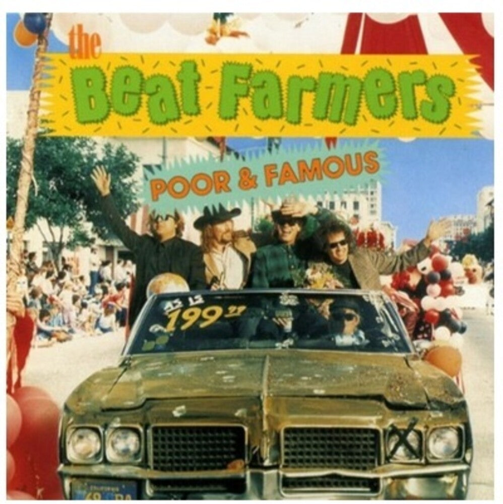Beat Farmers - Poor & Famous [LP] Vinyl Record