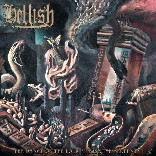 Hellish - Dance Of The Four Elemental Serpents [LP] Vinyl Record