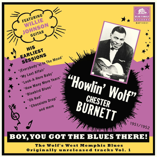 Howlin' Wolf - Boy You Got The Blues There! Vol. 1: The Wolf's [LP] Vinyl Record