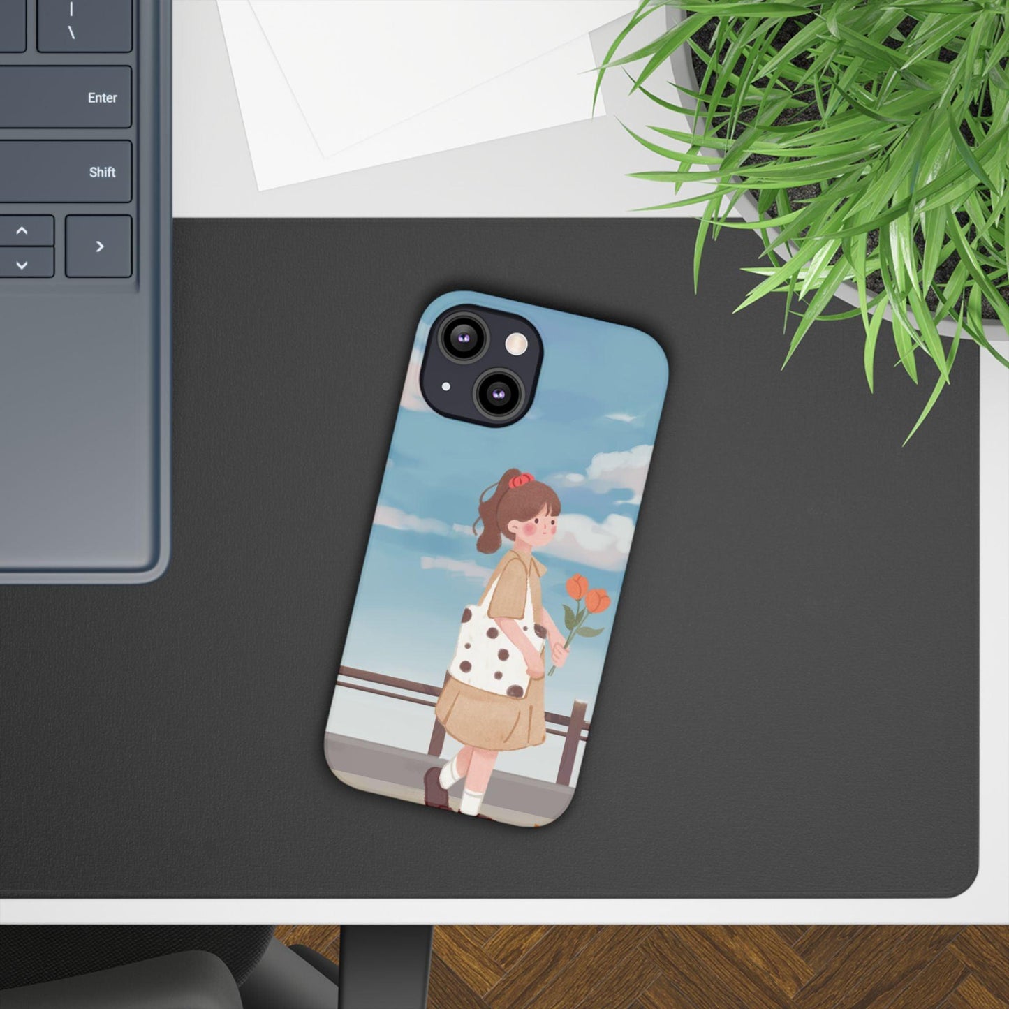 Joyful Stroll Mobile Cover – Embrace Happiness Everywhere You Go!
