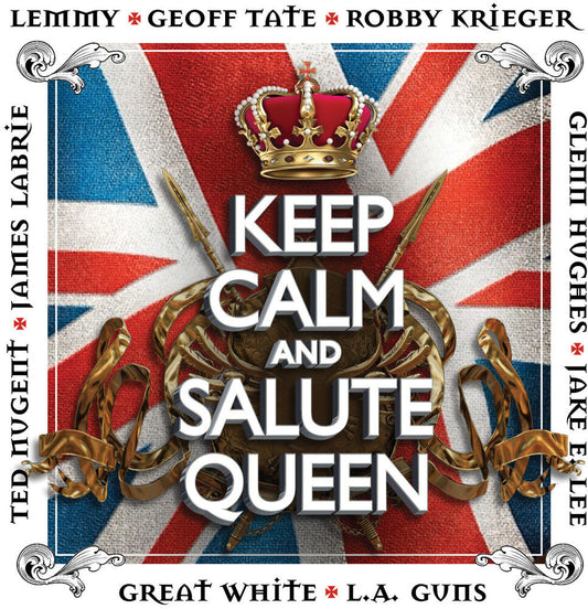 Keep Calm & Salute Queen / Various (Colv) (Red) - Keep Calm & Salute Queen / Various [Colored Vinyl] (Red) Vinyl Record