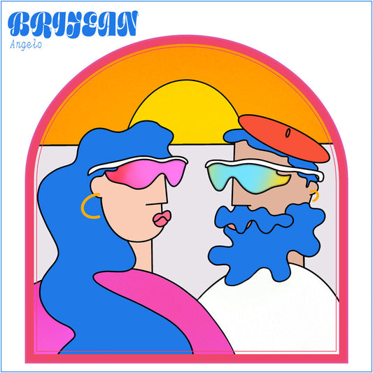 Brijean - Angelo EP [Pink & Blue Vinyl] Vinyl Record