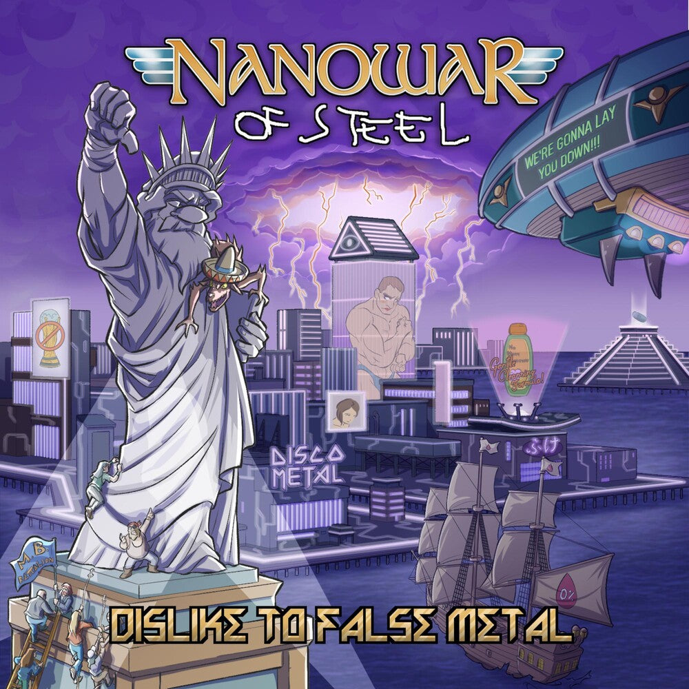 Nanowar Of Steel - Dislike To False Metal [LP] Vinyl Record