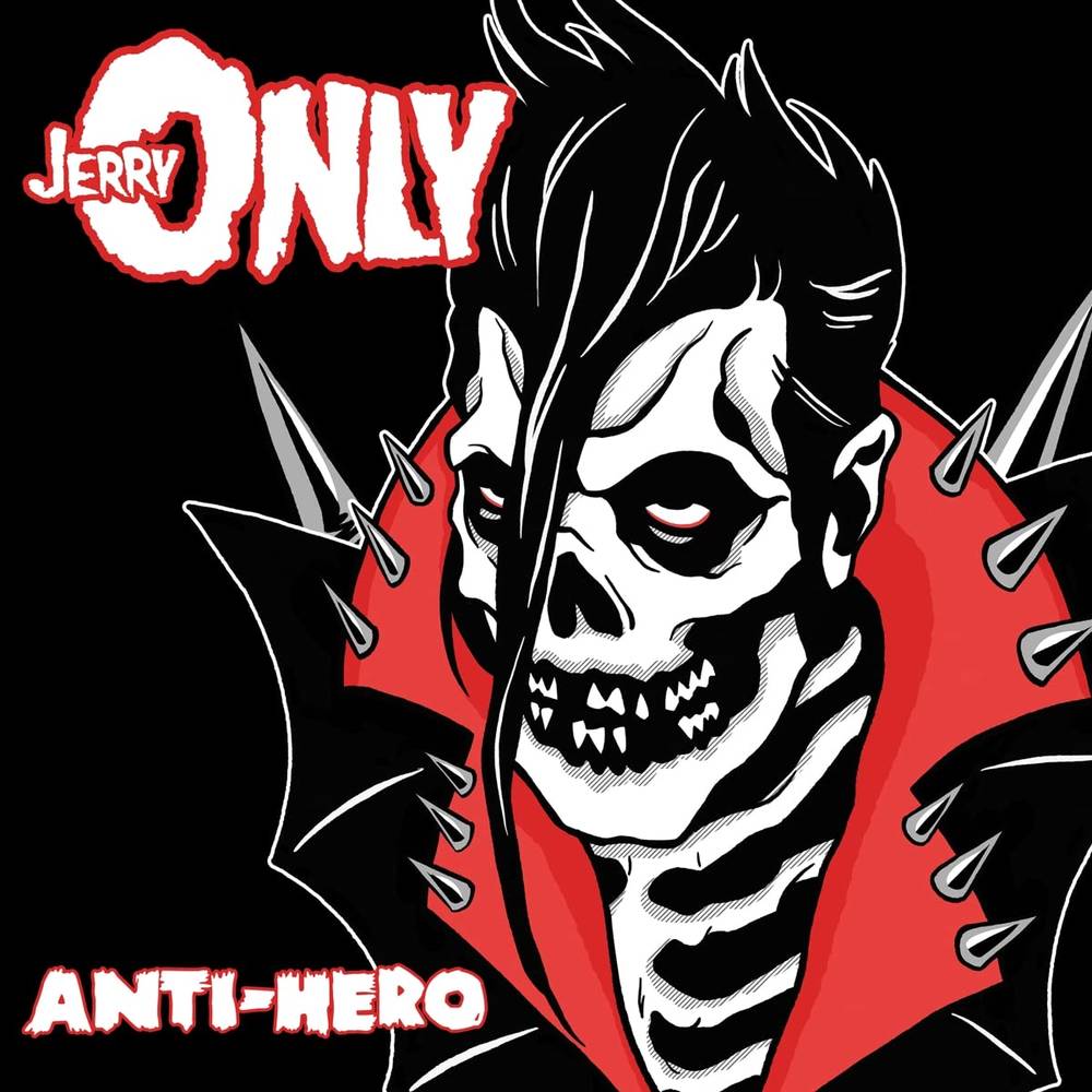 Jerry Only - Anti-Hero [Limited Edition Black Ice / Red - Half And Half With Silver And White LP] Vinyl Record