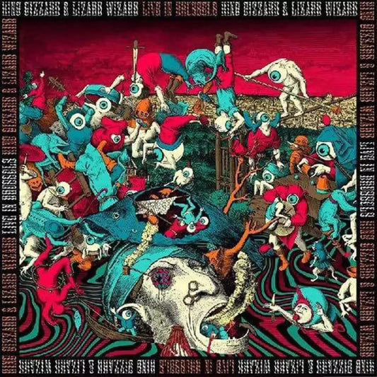 King Gizzard & The Lizard Wizard - Live In Brussels (Fuzz Club) [Colored Vinyl] (Wht) Vinyl Record