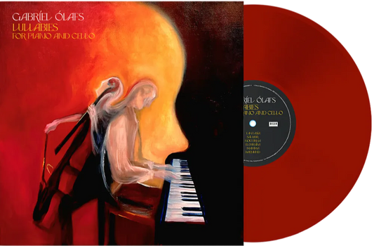 Gabríel Ólafs - Lullabies For Piano & Cello [Translucent Ruby LP] Vinyl Record