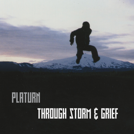 DJ Platurn - Through Storm & Grief - Icy Marble Eco-Mix [Colored Vinyl] Vinyl Record