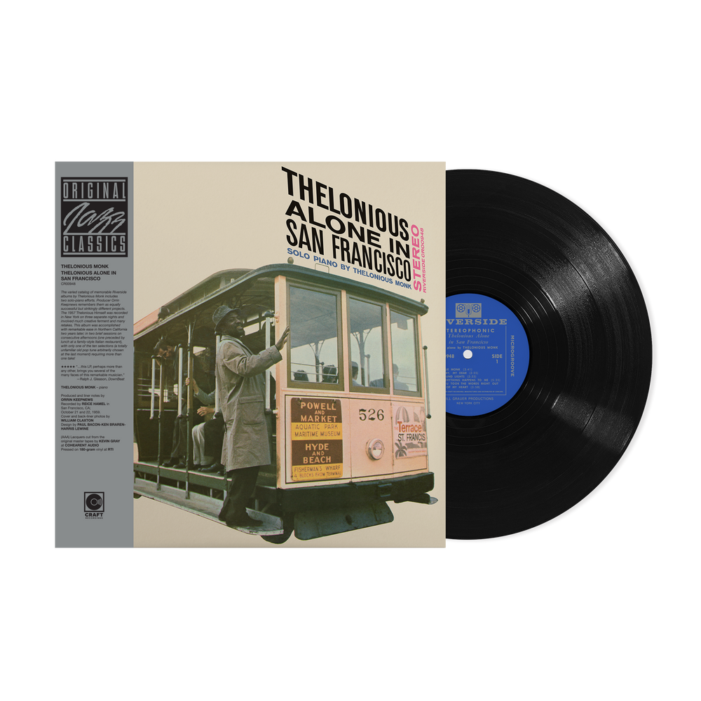 Pre-Order: Thelonious Monk - Thelonious Alone in San Francisco (Original Jazz Classics Series) [180 Gram]