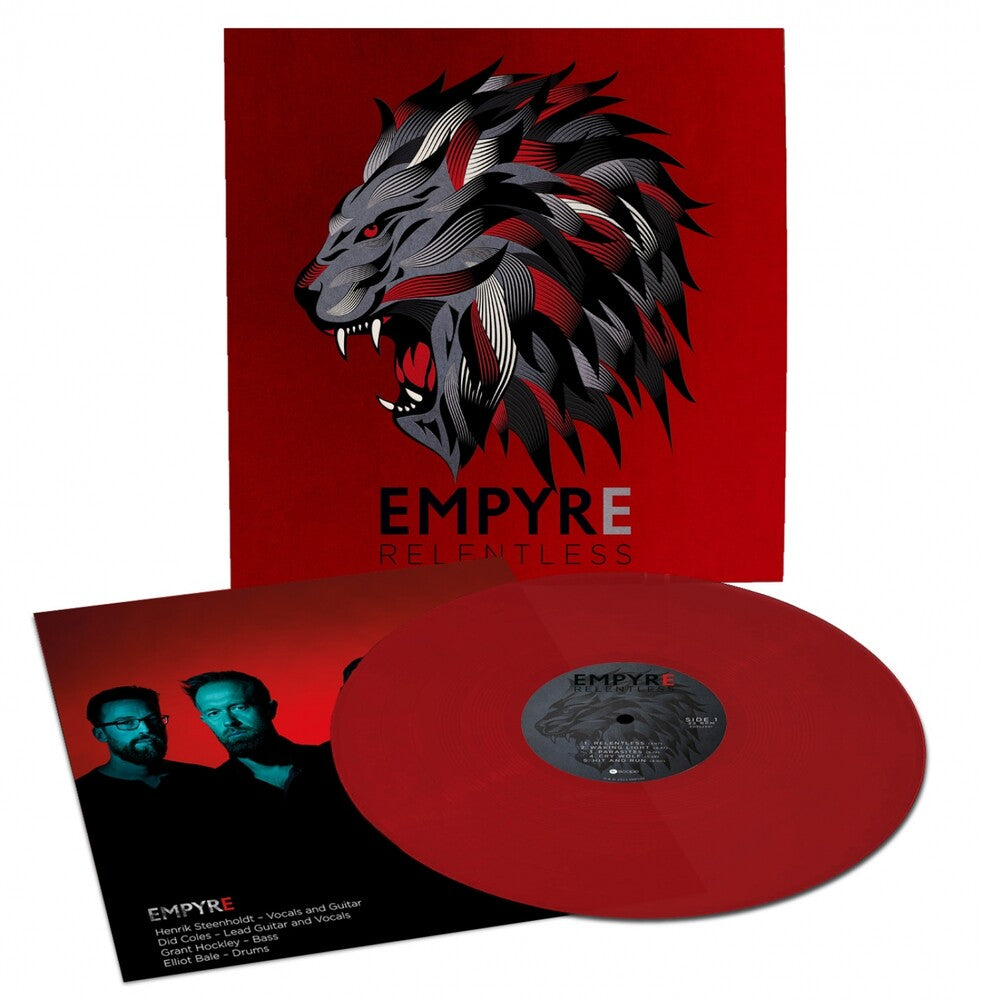 Empyre - Relentless [Clear Vinyl] [Limited Edition] (Ofgv) (Red) (Uk) Vinyl Record