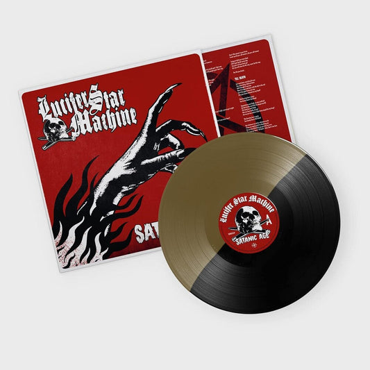 Lucifer Star Machine - Satanic Age (Blk) [Colored Vinyl] (Gol) [Limited Edition] Vinyl Record