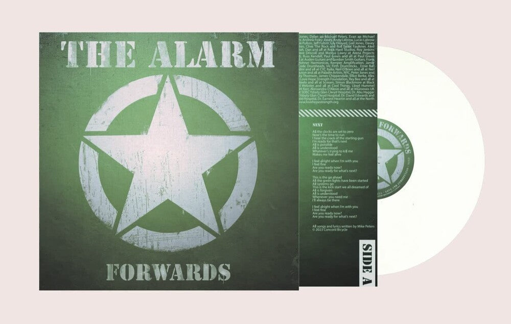 The Alarm - Forwards [White LP] Vinyl Record