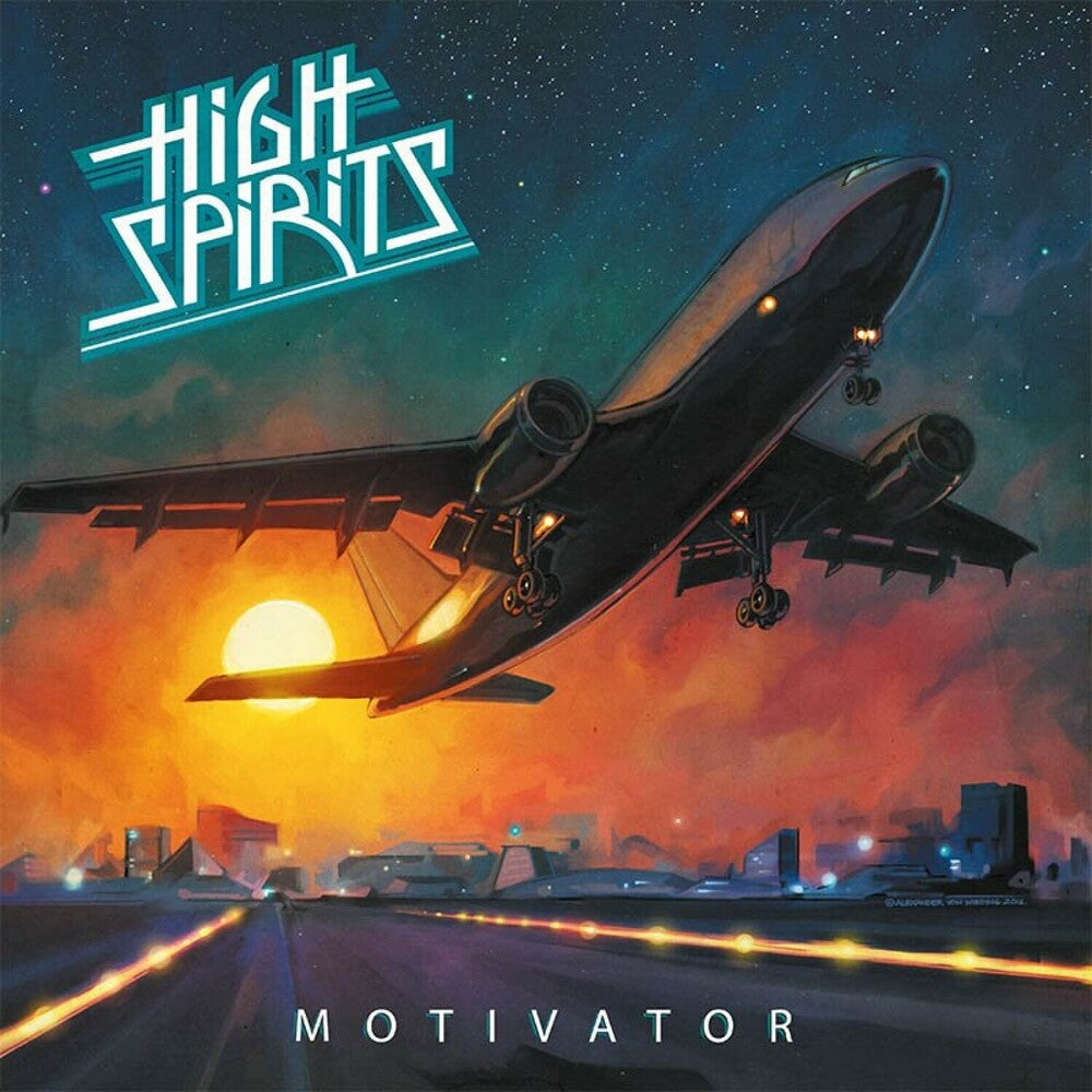 High Spirits - Motivator - Splatter (Spla) [LP] Vinyl Record