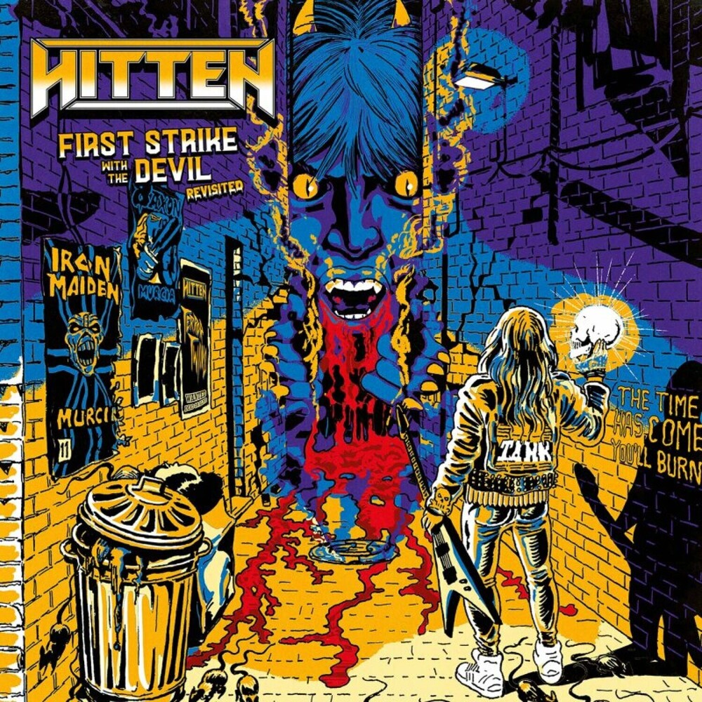 Hitten - First Strike With The Devil - Revisited - Mustard [LP] Vinyl Record