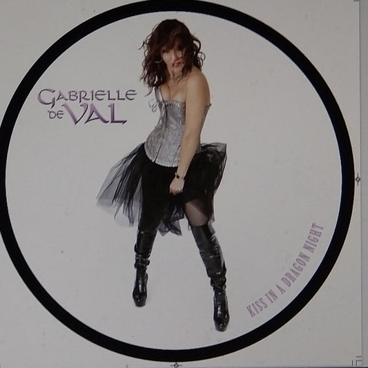 De Gabrielle Val - Kiss In A Dragon Night [Limited Edition] (Pict) (Uk) Vinyl Record