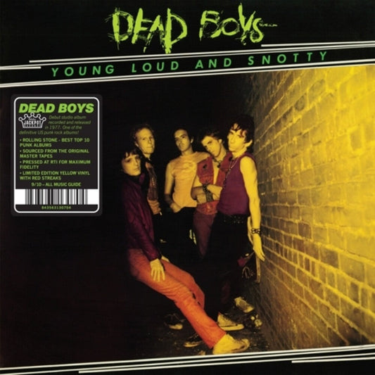 Dead Boys - Young, Loud & Snotty [LP] Vinyl Record