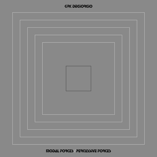 Kirk Degiorgio - Modal Forces / Percussive Forces [LP] Vinyl Record