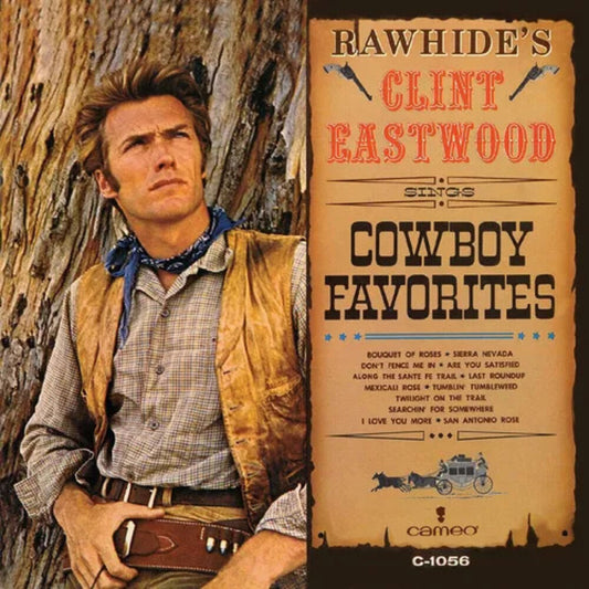 Clint Eastwood - Rawhide's Clint Eastwood Sings Cowboy Favorites [Amber LP] Vinyl Record