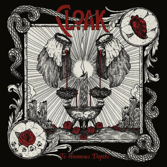 Cloak - To Venomous Depths [Clear Vinyl] (Gate) [Limited Edition] (Purp) Vinyl Record