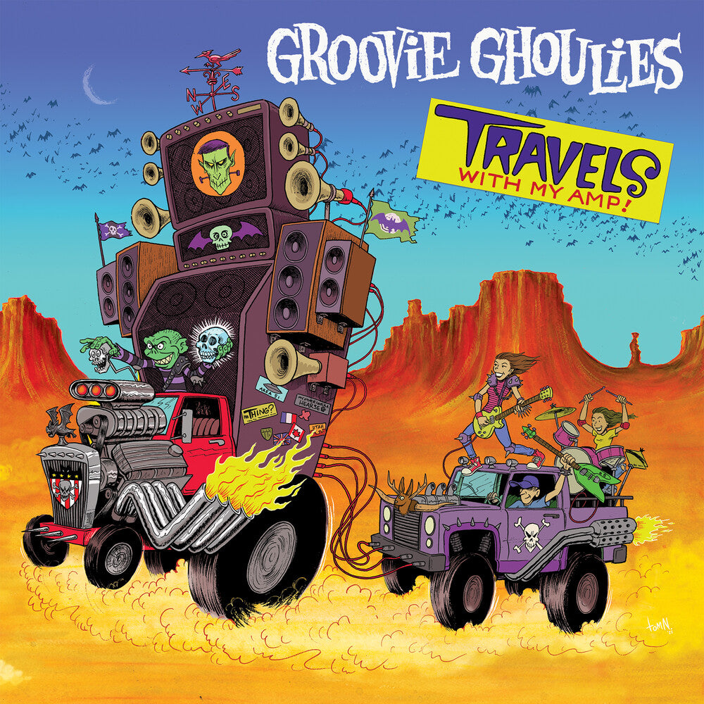 Groovie Ghoulies - Travels With My Amp [LP] Vinyl Record