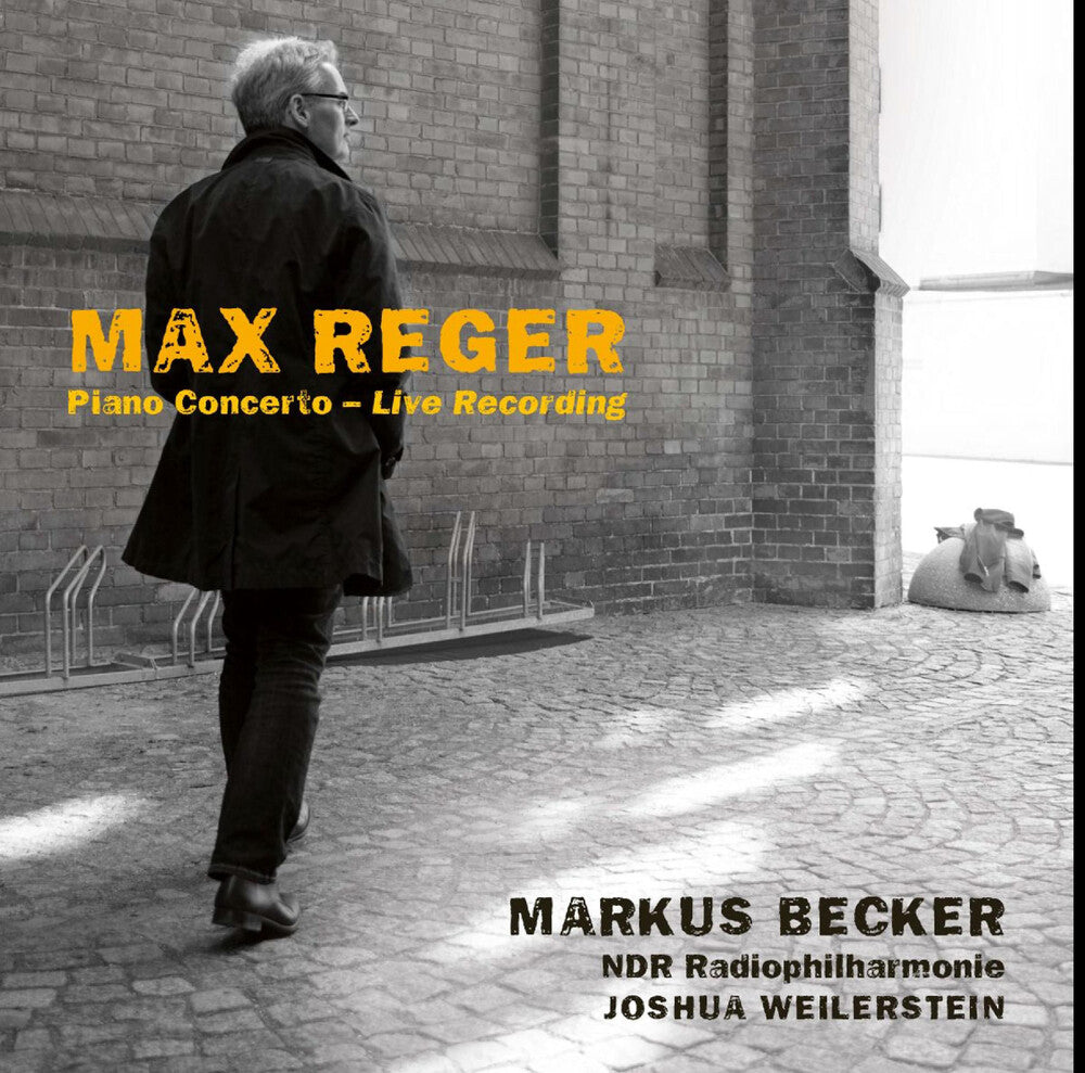 Reger / Becker - Piano Concerto - Live Recording [LP] Vinyl Record