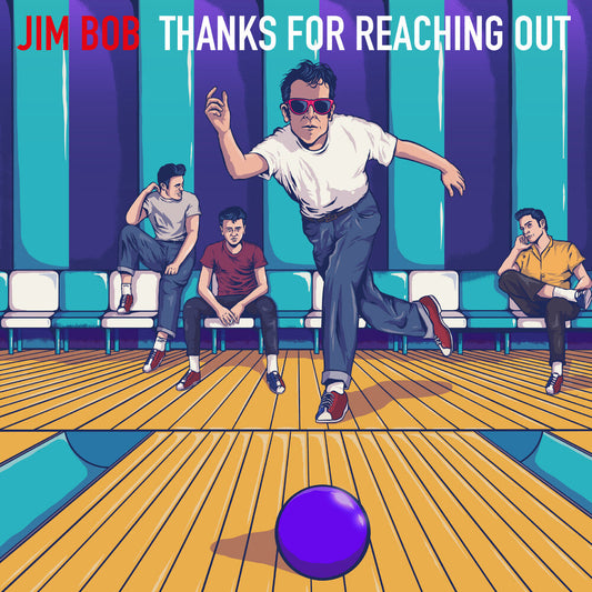 Jim Bob - Thanks For Reaching Out (Cal) [Colored Vinyl] (Purp) (Uk) Vinyl Record